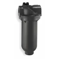 WILKERSON Compressed Air Filter: Particulate, 1 1/2 in NPT, 5 micron, 1,280 cfm, Metal Bowl, F35 (MPN F35-0B-000)