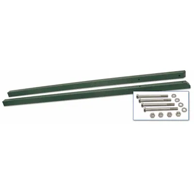 UNITED Sign Post: Square Sign Post, Plastic, 120 in Sign Post Lg, 3 1/2 in Sign Post Wd - Square Message Center Sign Posts