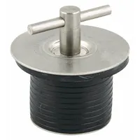 SHAW PLUGS Mechanical Expansion Plug: T-Handle, End of Pipe, For 2 in Pipe, Neoprene Plug (MPN 52405)
