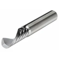 MICRO 100 Solid Router Bit: Spiral Downcut, 3 mm Cutter Dia, 8 mm LOC (MPN SFLM-030-10)
