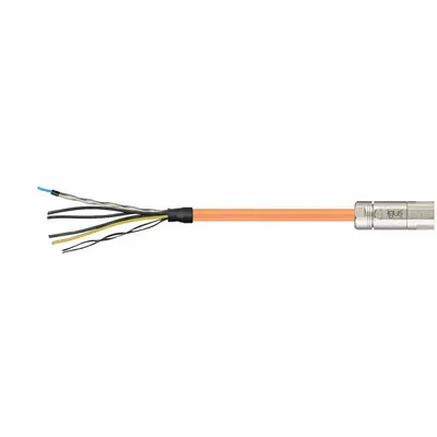 READYCABLE Servo Cable: Basic Cable, 20 ft Lg, For Allen-Bradley, Similar To 2090-CSBM1DG-18AF - Allen-Bradley-Style Servo Hybrid Cable Cordsets