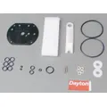 This air end repair kit is designed for servicing the air end of double diaphragm pumps. It includes replacement seals, gaskets, and valve components to restore pump performance and prevent air leaks in fluid-handling systems.