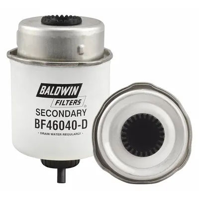 BALDWIN FILTERS Fuel Filter Element: Cartridge, 5 7/16 in Overall Lg, 3 1/8 in Outside Dia - Can-Type Fuel/Water Separators