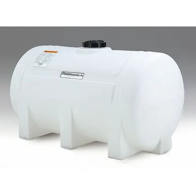 SNYDER INDUSTRIES Storage Tank: Single Wall, Horizontal, 230 gal, Closed Top - Horizontal Liquid Storage Tanks
