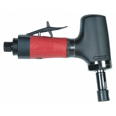 CHICAGO PNEUMATIC Die Grinder: Right Angle Tool, 0.5 hp Horsepower, 18,000 RPM Max. Speed - Air-Powered Right-Angle Die Grinders