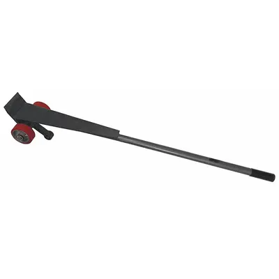 OEM Steel Handle & Steel Nose Plate Pry Bar Lever Dolly with Foot Bar - Steel Handle & Steel Nose Plate Pry Bar Lever Dollies with Foot Bar