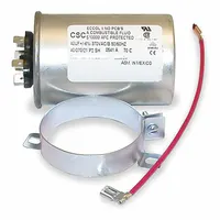 ZOELLER Capacitor and Clamp Assembly: Mfr Part # 003575, 18 ga Wire Gauge, Sewage Ejector Pump