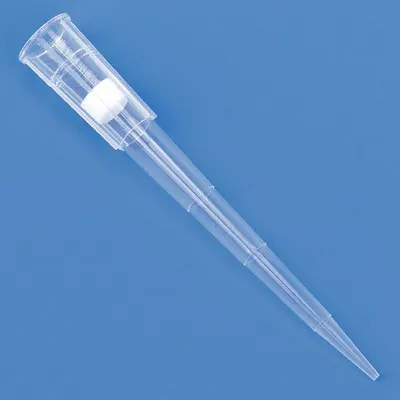 GLOBE SCIENTIFIC Filtered Pipette Tip: Sterile, 200 ul Capacity, Preconfigured Rack, Clear - Sterile Pipette Tips