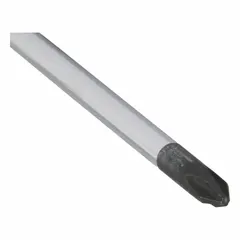 This precision Phillips screwdriver features a #1 tip size and an ergonomic handle for comfortable use in repetitive fastening tasks. It is not ESD safe, not tether capable, and not insulated, making it suitable for general assembly and repair work where electrostatic discharge and electrical hazards are not a concern.