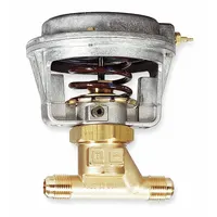 Hydronic Globe Valve: 2-Way, 2.5 CV Flow, 1/2 in Flare, Bronze Body, Stainless Steel Stem, NO (MPN VP513A1188/U)