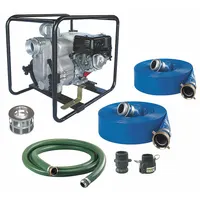 DAYTON Engine Driven Pump: 9 1/2 hp, 4 in, 4 in, 410 gpm Flow Rate @ 20 Ft. of Head, 80 ft Max. Head