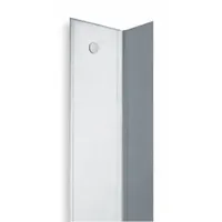 ROCKWOOD Door Edge Guard: 2 Sides, 84 in Lg, 1 11/16 in Wd, Aluminum (MPN 304.28 84")