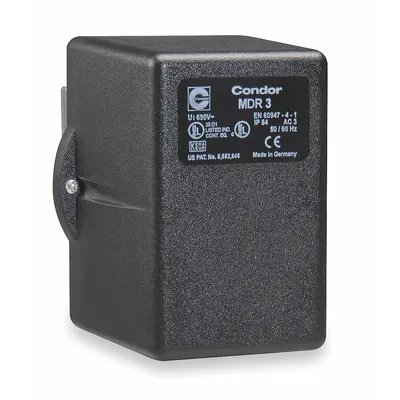 CONDOR USA, INC Pressure Switch: Std, 40 psi – 360 psi, 3/8" NPT - High-Performance Air Compressor Switches