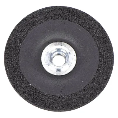 NORTON Depressed Center Grinding Wheel: Type 27, 4" x 1/4" x 5/8", Aluminum Oxide - General Purpose Grinding Wheels for Carbon & Stainless Steel