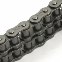 TRITAN Roller Chain: Double Strand, 60, 3/4 in Pitch, Carbon Steel, 10 ft Overall Lg, Riveted Pin (MPN 60-2R X 10FT)