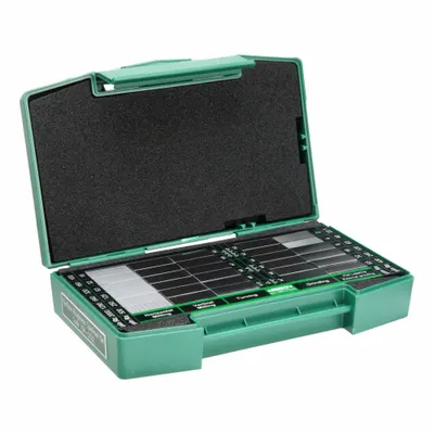 INSIZE Surface Roughness Specimen Set: Surface Roughness Specimen Set - Surface Roughness Tester Reference Specimen Sets