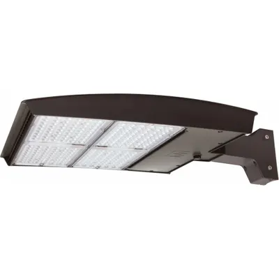 MAXLITE Street Light: LED, Arm Mount, 44,028 lm, 3000K/4000K/5000K, 320 W, 120 to 277V AC - LED Street & Parking Lot Light Fixtures