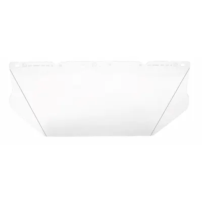 MSA Face Shield Visor: 17 in Overall Wd, 8 in Overall Ht, 0.06 in Overall Thick - General Purpose Replacement Visors