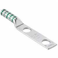 Compression Lug: For 600 kcmil, Stranded Wire, 1/2 in Stud Size, Long, Copper Barrel (MPN LCC600-12-6)