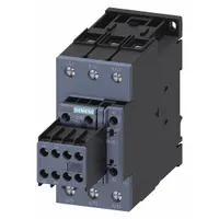 SIEMENS IEC Power Contactor: Non-Reversing, 3 Poles, 3NO Contacts, 51 A, 120V AC Coil (MPN 3RT20361AK64)