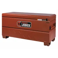 CRESCENT JOBOX Jobsite Box: 24 in W x 60 in D x 30 3/4 in H, 21 cu ft, Padlock, Brown (MPN 2-655990)