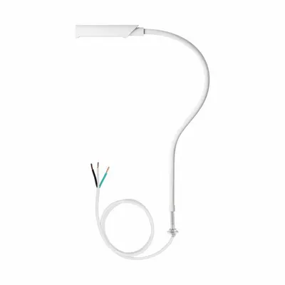 RELIABLE Led Task Light: LED, Hardwired, Gooseneck, 26.5 in Arm Reach, 600 lm Max Brightness - Gooseneck Task Lights