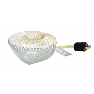GLAS-COL Heating Mantle: 500 mL Capacity, 270 W Watt - Max, Fiberglass Cloth - Cloth-Housed Lower Hemispherical Heating Mantles