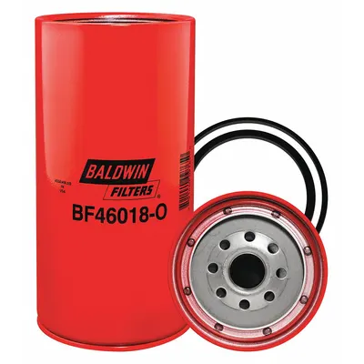 BALDWIN FILTERS Fuel Filter: Spin-On, 4 1/4 in Outside Dia, 1"-14 Thread Size, Cellulose - Spin-On Fuel Filters