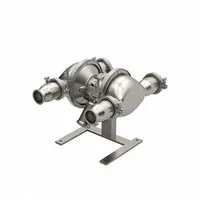 GRACO Double Diaphragm Pump: Stainless Steel, 3 in, Tri-Clamp, 130 gpm, 277 ft Max. Head, SS Valve (MPN SP3F.0002)