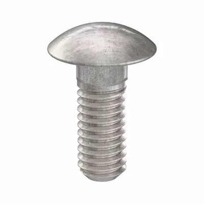 USA INDUSTRIALS Carriage Bolt: Square Neck, 5/16"-18 Thread Size, 7/8 in lg, Stainless Steel - 18-8 Stainless Steel Square Neck Carriage Bolts