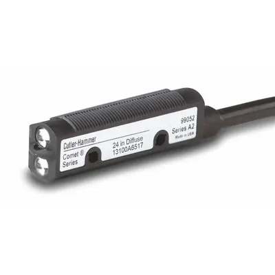 EATON Photoelectric Sensor: M18 Threaded, Built-in Connector, 4 - Pin M12, 10-30V DC - Cylindrical Sensors with Built-in Connectors