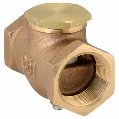 CONTROL DEVICES Check Valve: Air, Brass, 1 1/2 in NPT, 1 1/2 in (F)NPT - Pneumatics