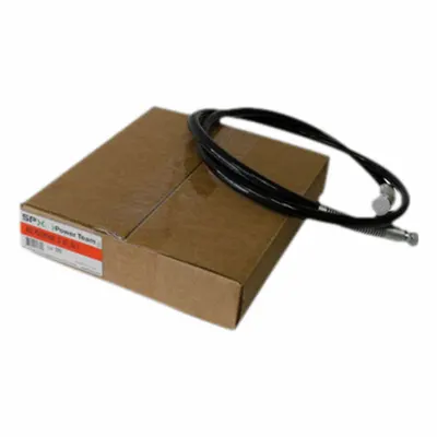 POWER TEAM Hydraulic Hose Assemblies: 3/8 in ID, NPTF x NPTF, 30 ft Lg, 3/8 in x 3/8 in Fitting Size - Power Team Braid-Reinforced Hose Assemblies