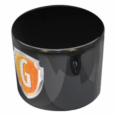 Cap for Guardian hydraulic tank desiccant breathers, providing protective coverage for the breather assembly in wash-down environments. Helps shield the breather from contaminants during industrial operations.