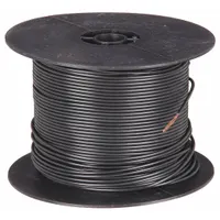 GROTE Primary Automotive Wire: GPT, 500 ft, 1 Conductor, 10 AWG, Black, 60 V Volt (MPN 87-5502)