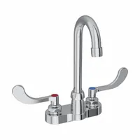 ELKAY Handle-Operated Faucet: Elkay®, Brass, Centerset, Deck, 2 Mounting Holes, 1.5 gpm Flow Rate (MPN LK406GN04T4)