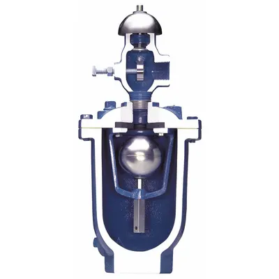 VAL-MATIC Air Vacuum Valve: Clean Water, Cast Iron, 1/2 in Inlet Connection Size - Vacuum Release Valves