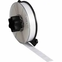 Wraparound Label: 1 1/4 in x 1 in, Vinyl, Blue on White/Green on White/Red on White (MPN WRAP-3-417)