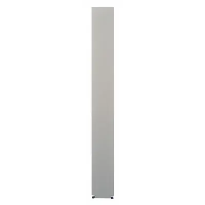 ASI GLOBAL PARTITIONS Partition Column: Laminate, Matte, Sand, 82 in Ht, 10 in Wd - Pilasters for Bathroom Partitions