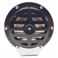 WOLO Electric Horn: 24-48V DC, High Tone, Electric, Black, Painted, 115 dBA Sound Level - Max (MPN 372LA-24/48)
