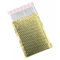 Glamour Bubble Mailers,7.5x11",Gold,PK72: 7 1/2 in Usable Wd, 11 in Usable Lg, 72 PK (MPN GBM0711GD)