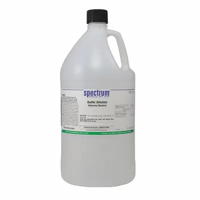 SPECTRUM Buffer - pH 1.68: Lab, 4 L Volume, Liquid, pH 1.68 +/-0.01 @ 25°C, Plastic - pH Buffers