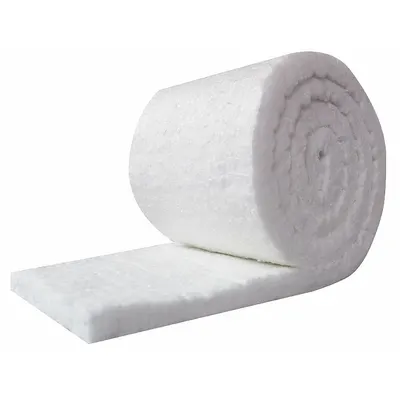 UNITHERM Ceramic Fiber Insulation: Aluminum Silicate, 12.5 ft Lg, 4 ft W, 2 in Thick - Ceramic Fiber Insulation Blankets