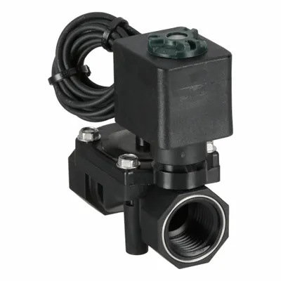 SPARTAN SCIENTIFIC Solenoid Valve: 2-Way, Normally Closed, 1/2 in Pipe Size, 12V DC - 2-Way/2-Position, Normally Closed Solenoid Valves