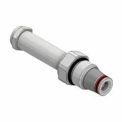 Steel, screw-in, two-position, normally closed, two-way solenoid cartridge valve. Features a C10-2 coil, 1.43 factor, and polyurethane seal. Used for on/off flow control in hydraulic systems.