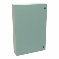 HAMMOND Electrical Enclosure: Steel, 36 in x 24 in x 6 in, NEMA 12/3R/4, Solid Cover, Hinged (MPN EN4SD36246GY)