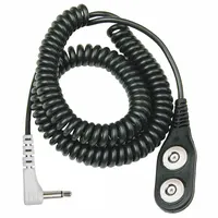 SCS Coil Cord: Date Coded/Dual-Wire Technology, 6 ft Cord Lg, 35,000,000 ohm Resist Rating - Max (MPN 770110)