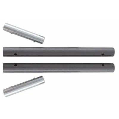 SNAP-LOC Handle Extension Bar Set: 400 lb Load Capacity, 15 in Overall Lg, 1 1/4 in Dia - Handle Extensions for Load-Securing Platform Trucks with E-Track Fittings