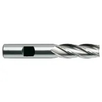 YG-1 Square End Mill: High Speed Steel, TiCN Coated, 4 Flute, 7/32" Mill Dia, 9/16" LOC, 2-7/16" OAL (MPN 04045HC)