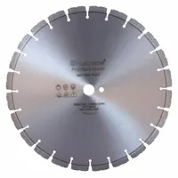 HUSQVARNA Diamond Saw Blade: Concrete, 20 in Blade Dia., 1 in Arbor Size, Wet, For Large Flat Saw (MPN F 910C 20)